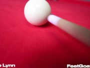 Preview 4 of Tokyo Lynn gets fucked on the Pool Table by FeetGoat -- Full Scene on feetgoatDOTcom