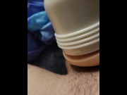 Preview 2 of Test fucking flesh light auto, amazing on tip