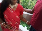 Preview 2 of Balcony Pe Khadi Aunty Ko Patakar Jabardasti Choot Chudayi Kiya