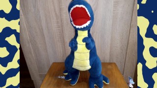Blue dinosaur t-rex :Initial appearance