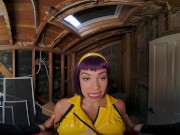 Preview 2 of Natural Teen Violet Starr As FAYE VALENTINE Has You For The First Time VR Porn