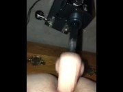 Preview 1 of Live Sexting To A Hismith Sex Machine Group, Fucking My Ass With Mine Until I Cum For You