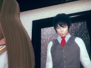 Preview 2 of [Honey Select 2]Sex Stalker in toilet แอบมาเกี่ยวเบ็ดในห้องน้ำ ผู้ชายตามมาเย็ดถึงที่