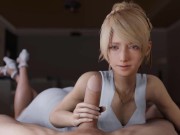 Preview 4 of 3D Compilation: Lunafreya Blowjob Dick Ride Fucked From Behiind Final Fantasy XV Uncensored Hentai