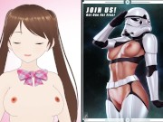 Preview 2 of Try Not To Cum Challenge to Hentai Star Wars (Rule 34)