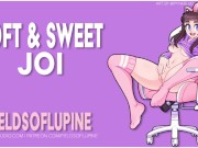 Preview 1 of F4M A Soft & Sweet JOI from Fields of Lupine - EROTIC AUDIO