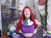Preview 5 of Wild Wylie Cosplay Porn Edit - Raven and Starfire Compilation