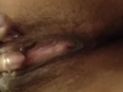 Preview 1 of Close up clit orgasm with contractions