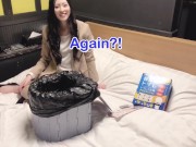 Preview 4 of Can Japanese women pee to disaster-restrooms? Squirting masturbation with vibrators. uncensored
