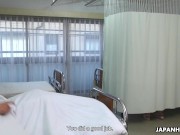 Preview 1 of Japanese nurse Maria Ono is sucking dick uncensored