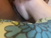 Preview 2 of Using my Stepsisters Cosmetology DOLL to Masturbate My throbbing BIG CLIT with