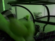 Preview 5 of She-hulk jerks my cock with both hands until I expload. Hulk cock thobbing and pulsating.