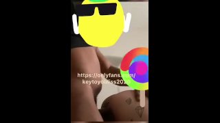 Bubble butt white slut cheating on her man 