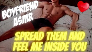 Massive Boyfriend Pushes His Boner Inside You | Kissing | Moaning | Boyfriend ASMR