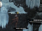 Preview 1 of RISE OF THE TOMB RAIDER NUDE EDITION COCK CAM GAMEPLAY #1