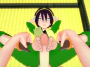 Preview 1 of Hentai POV Feet Toph Beifong Avatar The Last Airbender