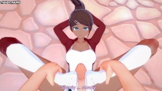 Hentai POV Feet Aoi Asahina Danganronpa