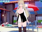 Preview 2 of [Hentai Game Koikatsu! ]Have sex with Big tits YuGiOh! Sky Striker Ace-Raye.3DCG Erotic Anime Video.