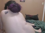 Preview 2 of BBW milf riding ends in multiple creampies