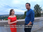 Preview 3 of HUNT4K. Woman in red has sex not with her husband but the unknown man
