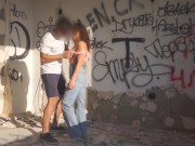 Preview 2 of Quick sex in an abandoned building until security came