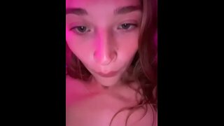 Spit in my mouth Daddy! He fucked my warm throat Than I GET HIS GOD CUM - more on OnlyFans p0rnellia