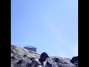 Preview 3 of Very horny on the nudist beach