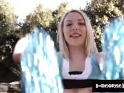 Preview 1 of 3rdDegreeFilms - Naughty Blonde Cheerleader's Juicy And Slurpy 69 - Dixie Lynn