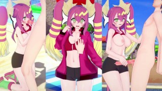 [Hentai Game Koikatsu! ]Have sex with Big tits SAO Sortiliena Serlut.3DCG Erotic Anime Video.