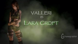 Vallier is Lara Crof in The Confrontation - Skyrim Porn
