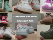 Preview 1 of Cumpilation July & August 2022 Cum under shoes