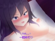 Preview 3 of First night with a girlfriend ♥ Lick big clit and pussy hole , drink pee ♥ [Hentai Anime]