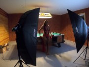 Preview 3 of Red Bikini Behind the Scenes Photoshoot