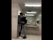 Preview 5 of Twinks in the Mall Bathroom