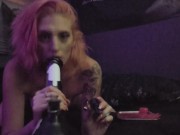 Preview 2 of Late Night SMOKE SESH and PUSSY PLAY | Watch Me CUM ALL OVER Myself UPSIDE DOWN | Verified PH Model