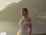 Preview 4 of TUSHY Runaway bride Sybil has anal adventure before wedding