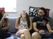 Preview 3 of We have fun on the sofa - Come with us!