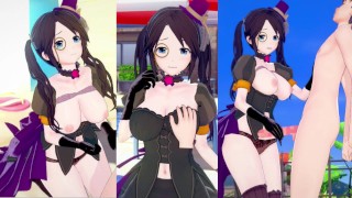 [Hentai Game Koikatsu! ]Have sex with Big tits Idol Master Mano Sakuragi.3DCG Erotic Anime Video.