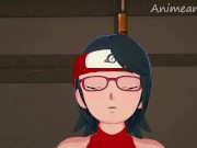 Preview 2 of Fucking Sarada Uchiwa from Boruto: Naruto Next Generations Until Creampie - Anime hentai 3d