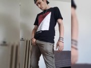 Preview 1 of Hot skater cum after comming home (full video on OnlyFans)