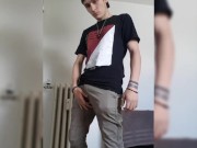 Preview 2 of Hot skater cum after comming home (full video on OnlyFans)