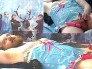 Preview 1 of Little ABDL Strokes Cock hard to Frozen POV Toy Play Sissy Slut Cum in my Ass Hot Video a Must See