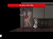 Preview 4 of Tag After School: Female ghosts try to fuck me and want cum | Hentai Games Gameplay P4 | W sound!