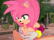 Preview 3 of SONIC THE HEDGEDOG AMY ROSE HENTAI 3D UNCENSORED