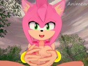 Preview 4 of SONIC THE HEDGEDOG AMY ROSE HENTAI 3D UNCENSORED