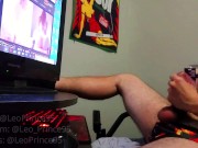 Preview 1 of DADDY WATCHES PORN AND CUMS...TWICE!!