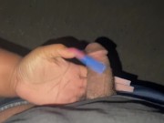 Preview 1 of Pulled Over To Piss So I Decided to Hold His Cock and Play with It