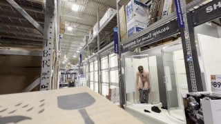TAKING A DRY SHOWER AT LOWES *PREVIEW* (LINK ON PROFILE)