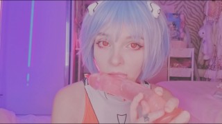 Rei Ayanami's Photoshoot Ends With DP - Spooky Boogie Cosplay Evangelion