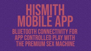 DirtyBits' Review - Hismith Mobile App for use with the Premium Sex Machine - ASMR Audio Toy Review